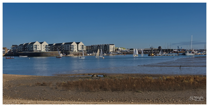 Brightlingsea Harbour from Point Clear