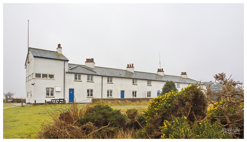 Coastguard's Cottage on a Rainy Day