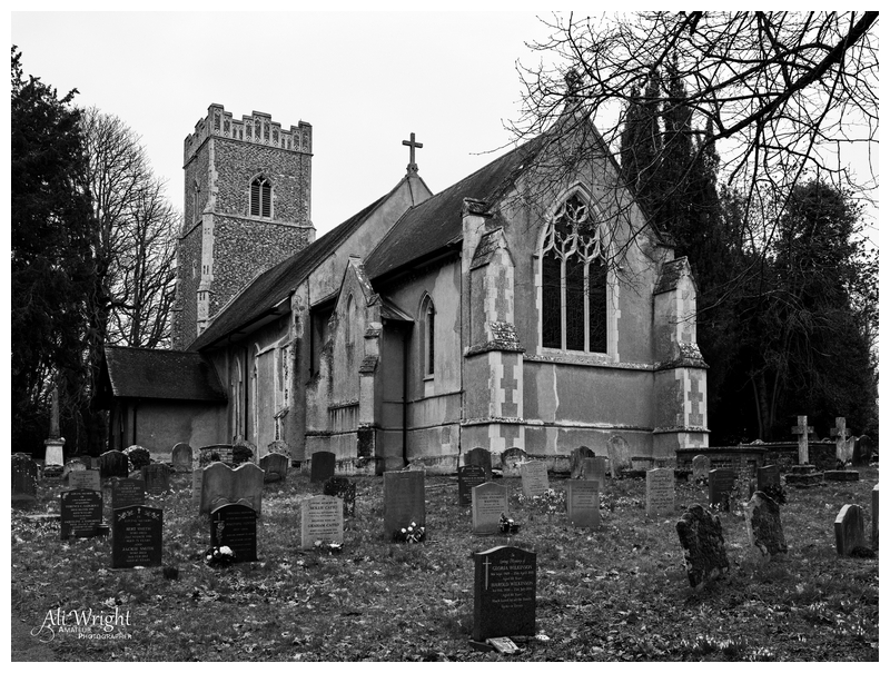 In a Country Churchyard