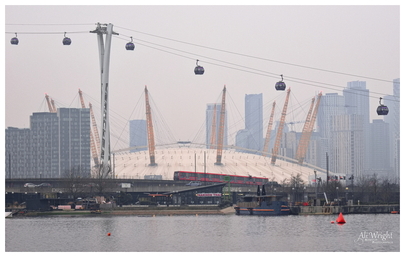 The O2, Docklands Light Railway & Cable Cars