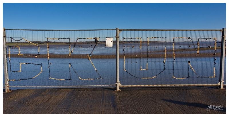Protesting Against the Fence at Mistley Quay