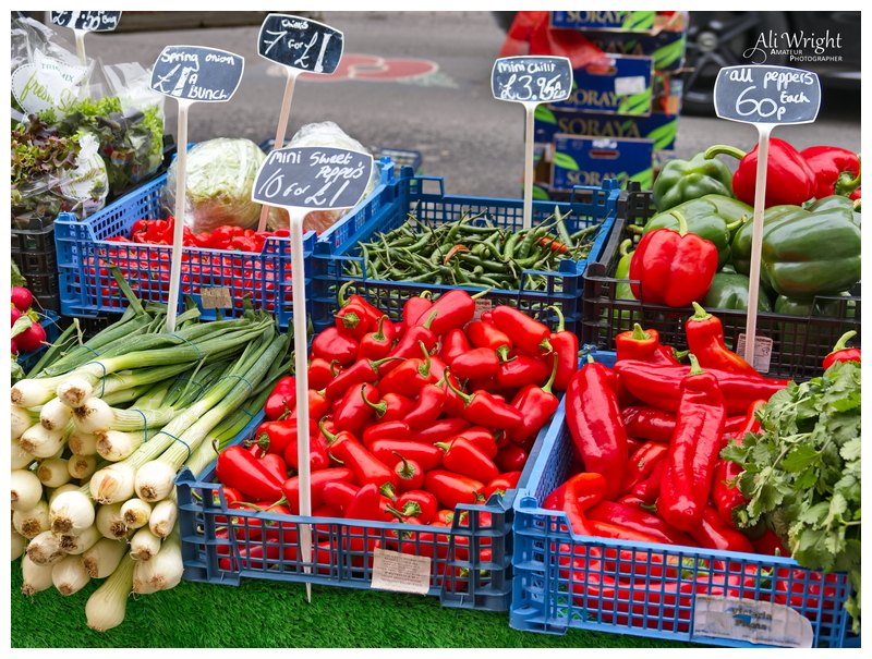Colourful Market Produce